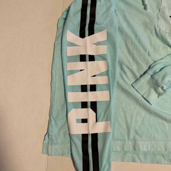 PINK HOODED LONG SLEEVE - Picture 2 of 2